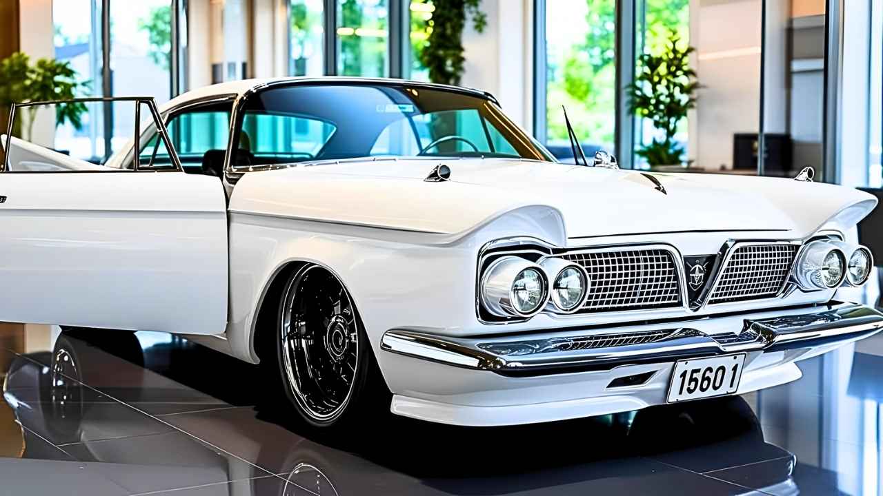 Chrysler Saratoga Hardtop Coupé 1960 modelo 3D del clásico americano