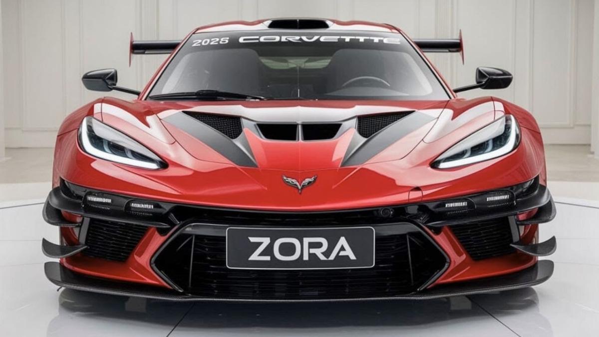 Corvette Zora 2026 potencia híbrida y diseño futurista